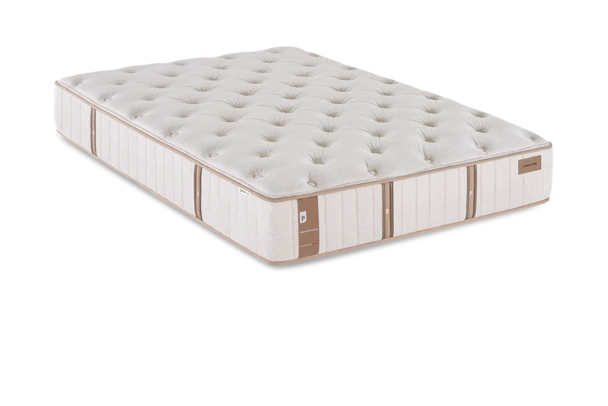 Colchão Linen Firm em ângulo