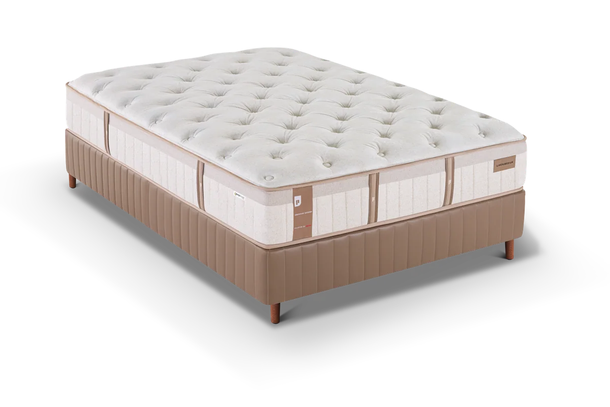 Colchão Linen Medium em ambiente